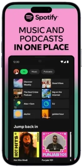Listen to songs offline